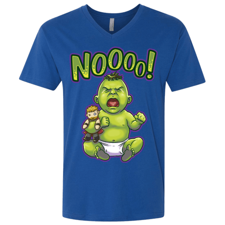 T-Shirts Royal / X-Small Green Crybaby Men's Premium V-Neck