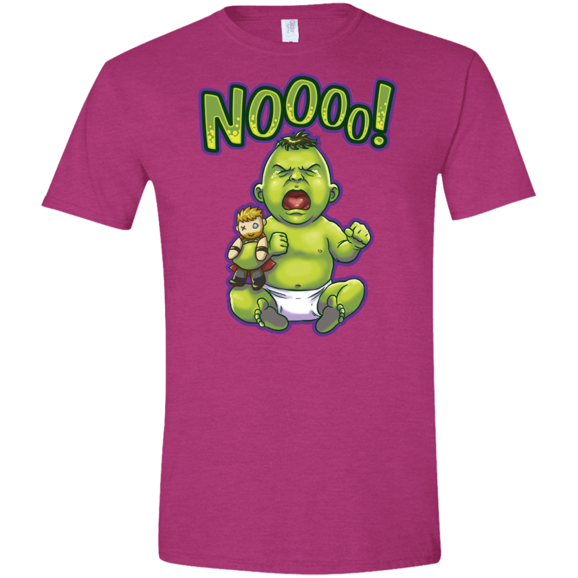 Green Crybaby Men's Semi-Fitted Softstyle