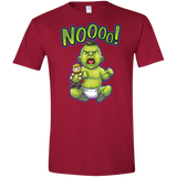 T-Shirts Cardinal Red / S Green Crybaby Men's Semi-Fitted Softstyle