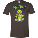 T-Shirts Dark Chocolate / S Green Crybaby Men's Semi-Fitted Softstyle