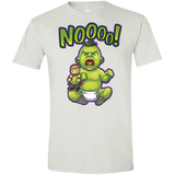 T-Shirts White / X-Small Green Crybaby Men's Semi-Fitted Softstyle