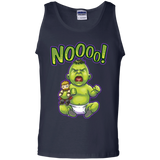 T-Shirts Navy / S Green Crybaby Men's Tank Top