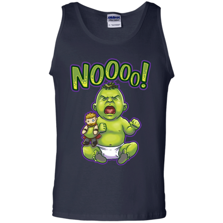 T-Shirts Navy / S Green Crybaby Men's Tank Top