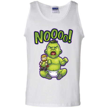 T-Shirts White / S Green Crybaby Men's Tank Top