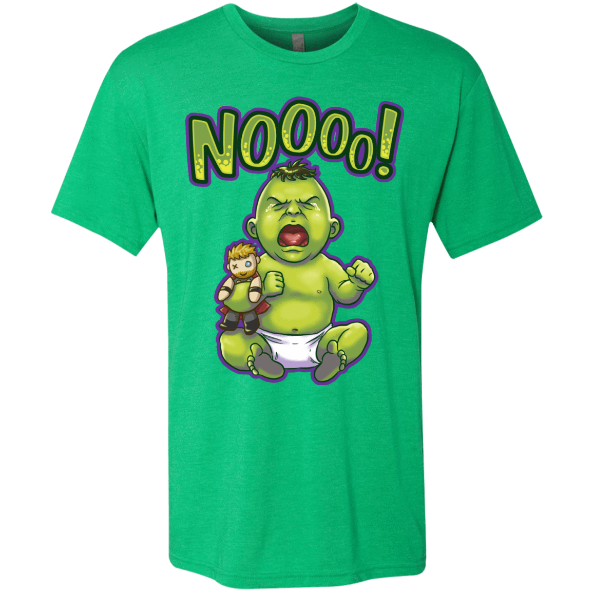 T-Shirts Envy / S Green Crybaby Men's Triblend T-Shirt