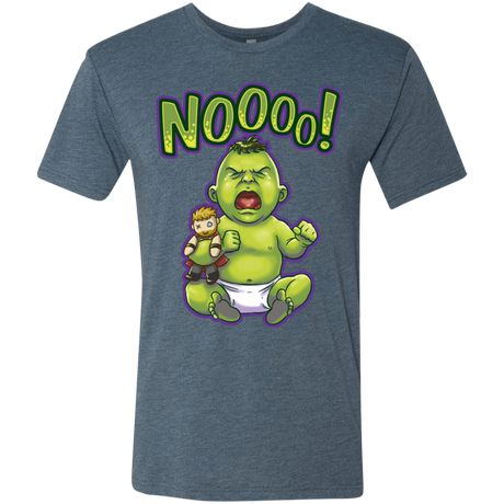 T-Shirts Indigo / S Green Crybaby Men's Triblend T-Shirt