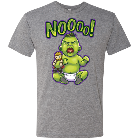 T-Shirts Premium Heather / S Green Crybaby Men's Triblend T-Shirt