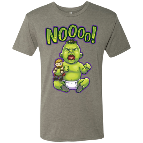 T-Shirts Venetian Grey / S Green Crybaby Men's Triblend T-Shirt