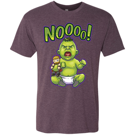 T-Shirts Vintage Purple / S Green Crybaby Men's Triblend T-Shirt