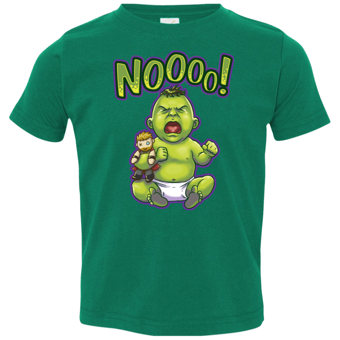 T-Shirts Kelly / 2T Green Crybaby Toddler Premium T-Shirt