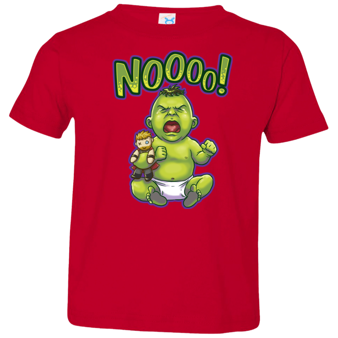 T-Shirts Red / 2T Green Crybaby Toddler Premium T-Shirt