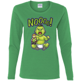 T-Shirts Irish Green / S Green Crybaby Women's Long Sleeve T-Shirt