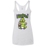 Green Crybaby Women's Triblend Racerback Tank