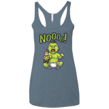 Green Crybaby Women's Triblend Racerback Tank