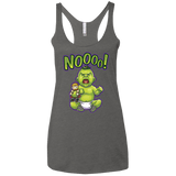 Green Crybaby Women's Triblend Racerback Tank