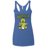 Green Crybaby Women's Triblend Racerback Tank