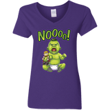 T-Shirts Purple / S Green Crybaby Women's V-Neck T-Shirt