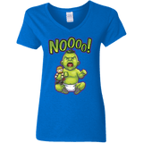 Green Crybaby Women's V-Neck T-Shirt