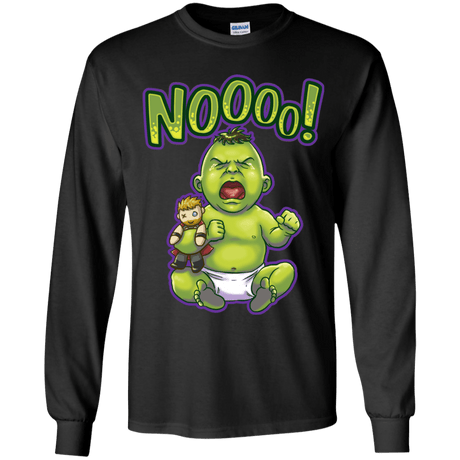 T-Shirts Black / YS Green Crybaby Youth Long Sleeve T-Shirt