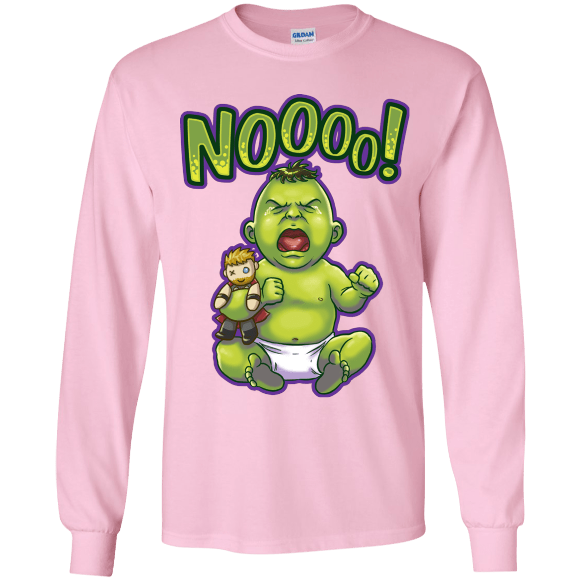 Green Crybaby Youth Long Sleeve T-Shirt