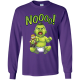 T-Shirts Purple / YS Green Crybaby Youth Long Sleeve T-Shirt
