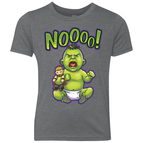 T-Shirts Premium Heather / YXS Green Crybaby Youth Triblend T-Shirt