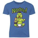 T-Shirts Vintage Royal / YXS Green Crybaby Youth Triblend T-Shirt