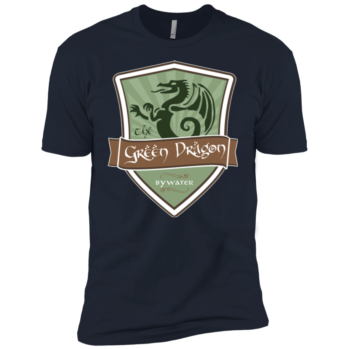 T-Shirts Midnight Navy / YXS Green Dragon (1) Boys Premium T-Shirt