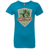 Green Dragon (1) Girls Premium T-Shirt