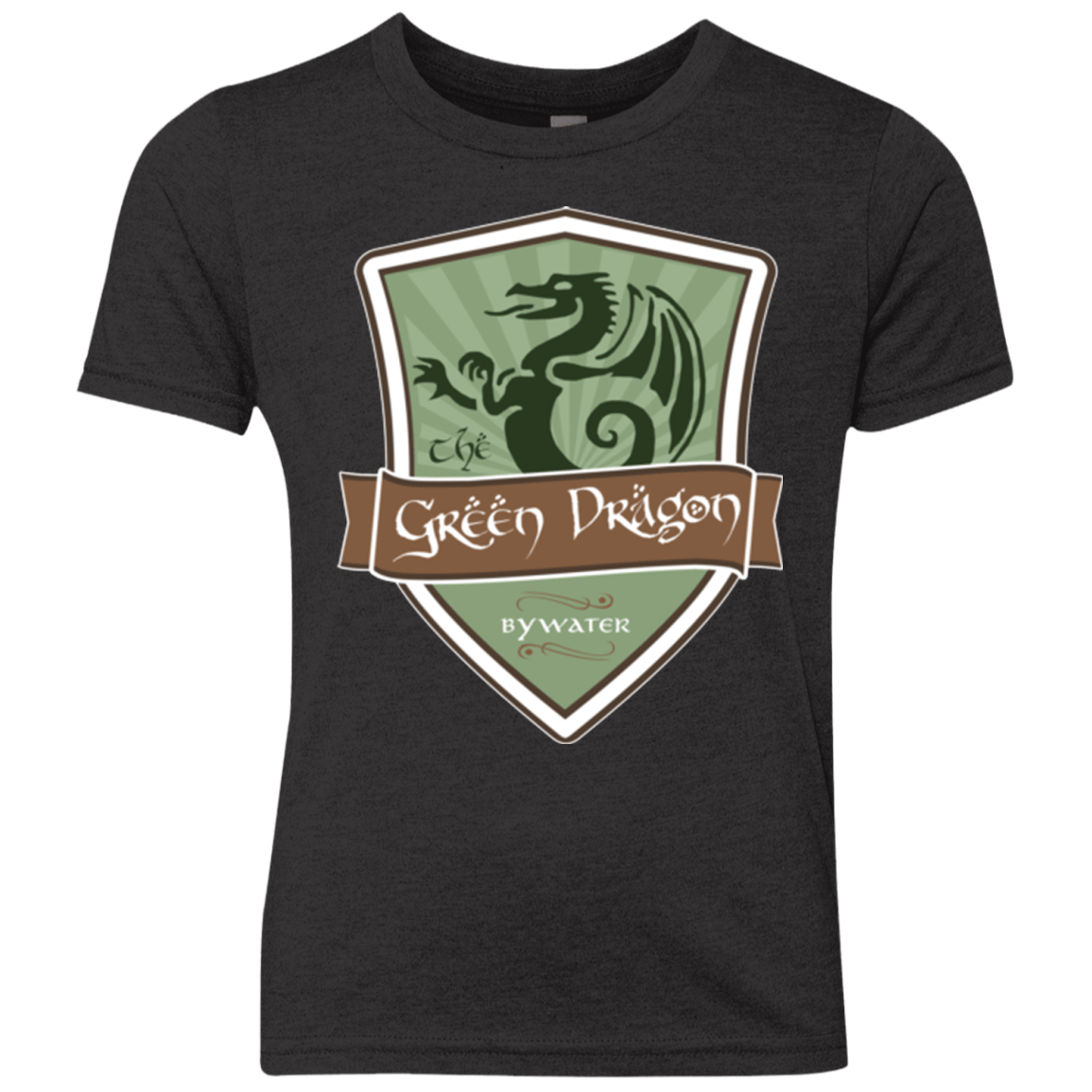 Green Dragon (1) Youth Triblend T-Shirt