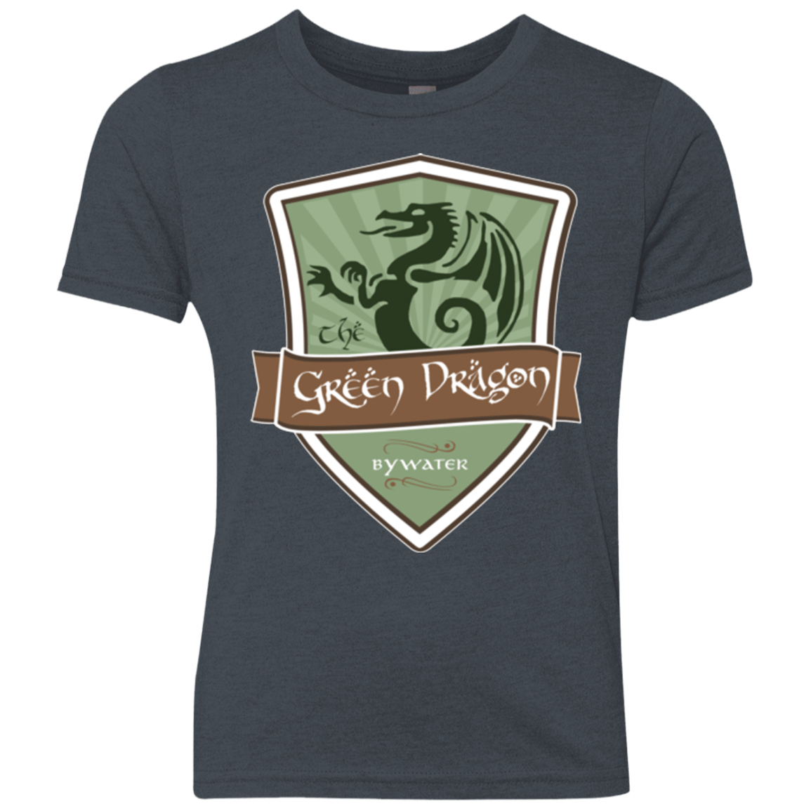 Green Dragon (1) Youth Triblend T-Shirt