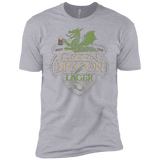 T-Shirts Heather Grey / YXS Green Dragon Boys Premium T-Shirt