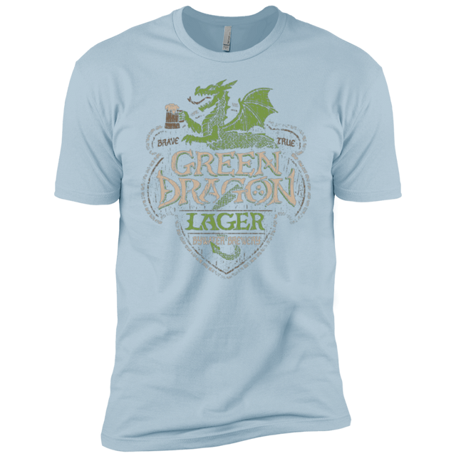 T-Shirts Light Blue / YXS Green Dragon Boys Premium T-Shirt