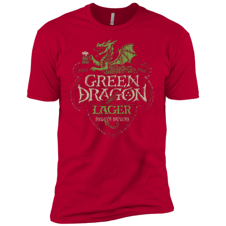 T-Shirts Red / YXS Green Dragon Boys Premium T-Shirt