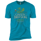 T-Shirts Turquoise / YXS Green Dragon Boys Premium T-Shirt