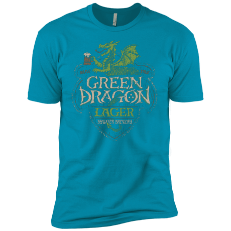 T-Shirts Turquoise / YXS Green Dragon Boys Premium T-Shirt
