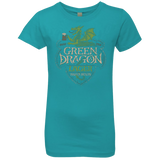 T-Shirts Tahiti Blue / YXS Green Dragon Girls Premium T-Shirt