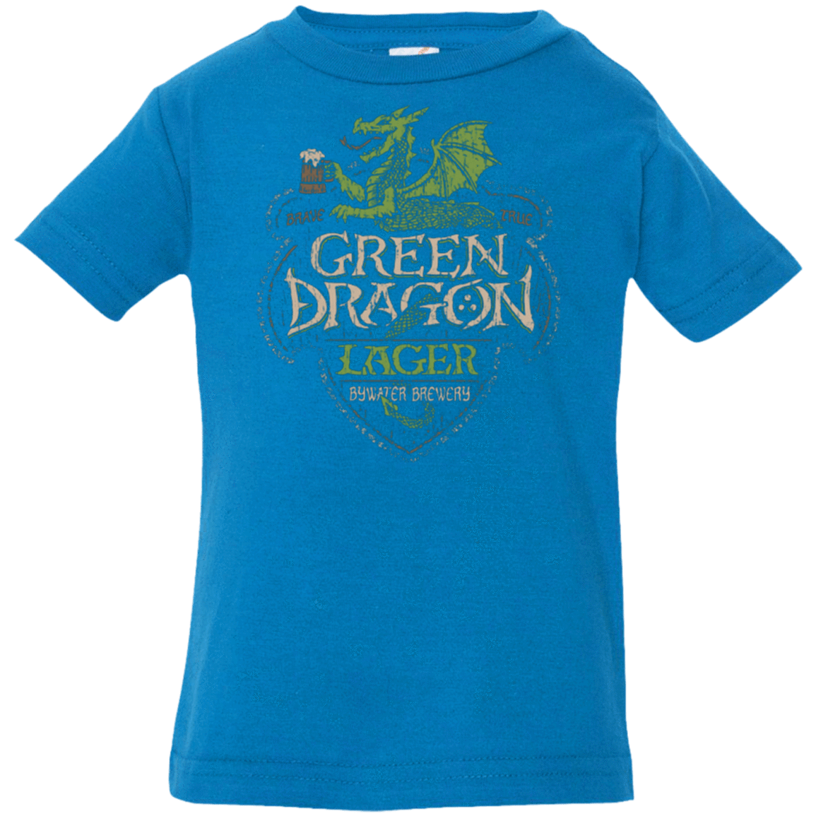T-Shirts Cobalt / 6 Months Green Dragon Infant Premium T-Shirt