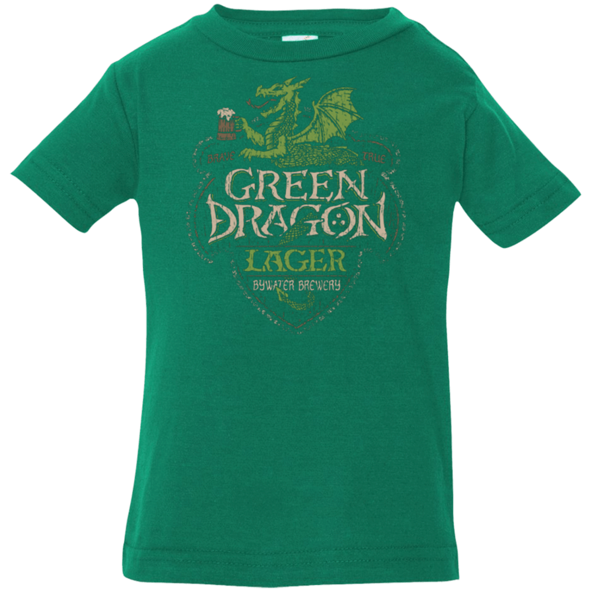 T-Shirts Kelly / 6 Months Green Dragon Infant Premium T-Shirt