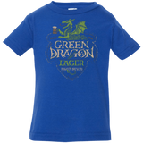 T-Shirts Royal / 6 Months Green Dragon Infant Premium T-Shirt