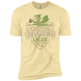T-Shirts Banana Cream / X-Small Green Dragon Men's Premium T-Shirt