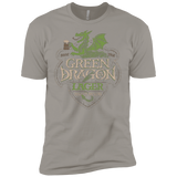 T-Shirts Light Grey / X-Small Green Dragon Men's Premium T-Shirt