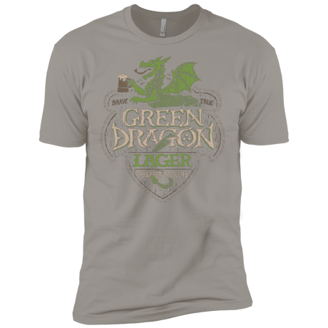 T-Shirts Light Grey / X-Small Green Dragon Men's Premium T-Shirt
