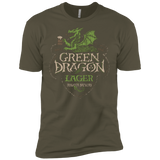 T-Shirts Military Green / X-Small Green Dragon Men's Premium T-Shirt