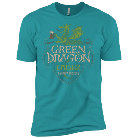 T-Shirts Tahiti Blue / X-Small Green Dragon Men's Premium T-Shirt