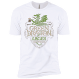 T-Shirts White / X-Small Green Dragon Men's Premium T-Shirt