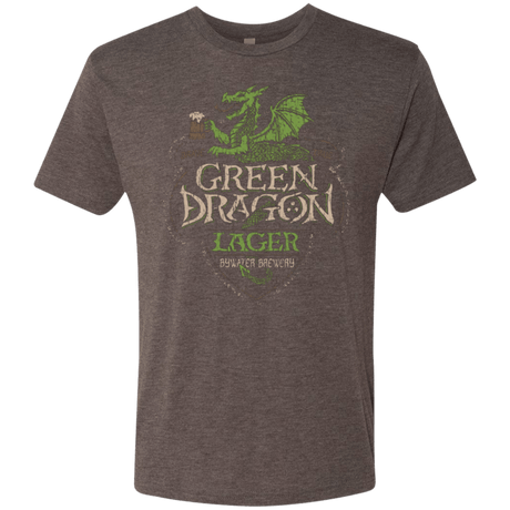 T-Shirts Macchiato / Small Green Dragon Men's Triblend T-Shirt