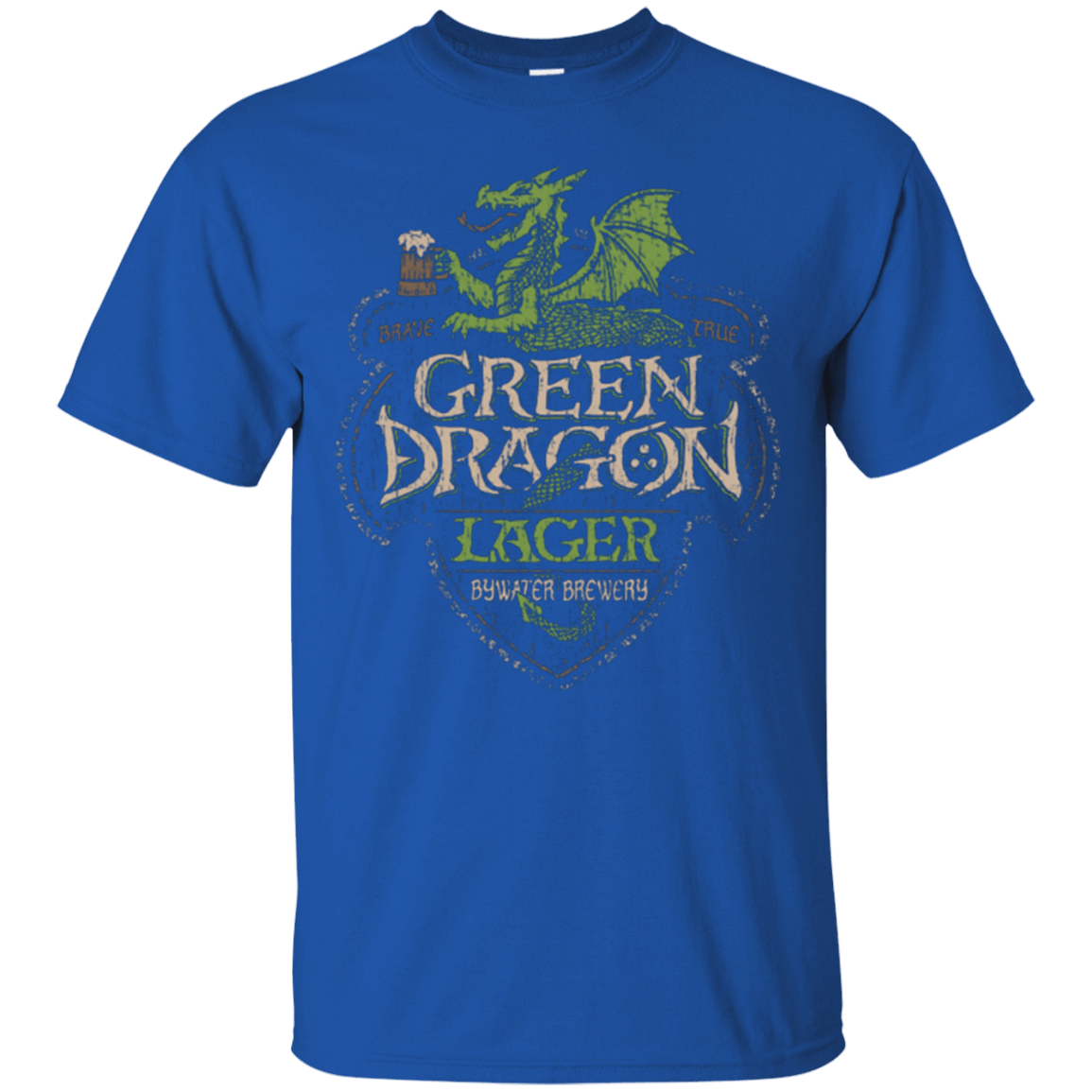 T-Shirts Royal / Small Green Dragon T-Shirt