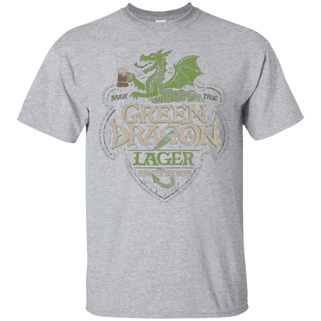 T-Shirts Sport Grey / Small Green Dragon T-Shirt