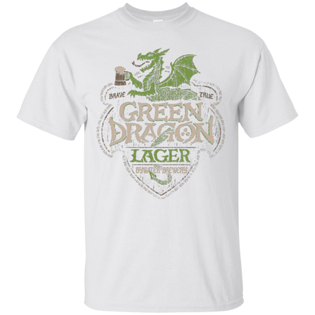 T-Shirts White / Small Green Dragon T-Shirt